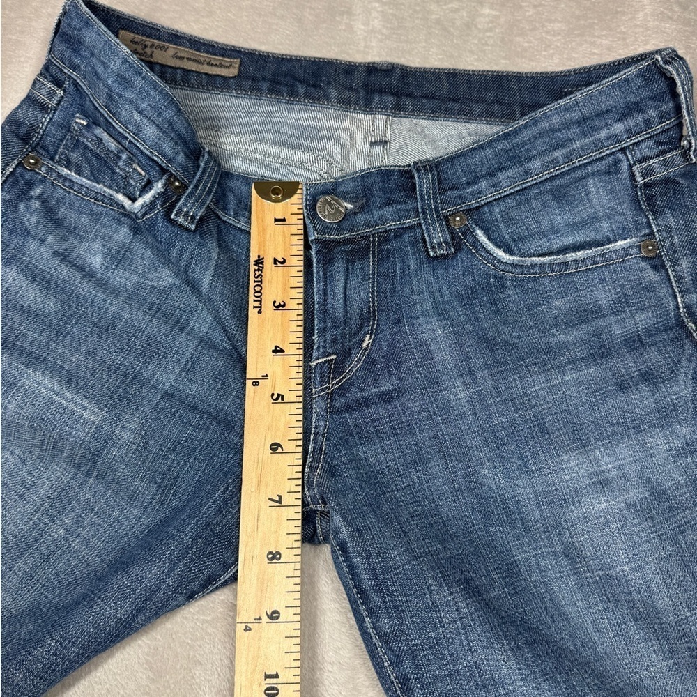 Vintage Y2K Citizens of Humanity COH Low Rise Bootcut Kelly Blue Jeans Size 26 - Picture 10 of 16